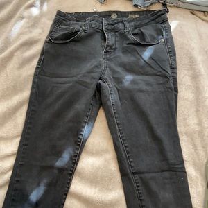 Black jeggings jeans size 11